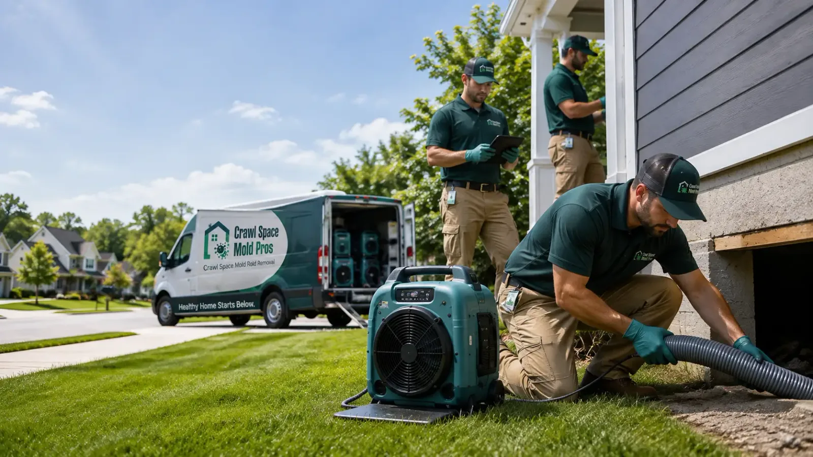 Crawl Space Mold Removal in Mcgregor, IA